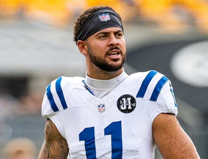Colts receiver Michael Pittman Jr provides update on security guard he accidentally decked on sideline