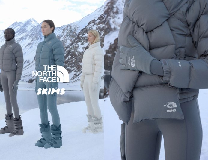 The North Face聯手SKIMS話題聯名在台開賣！極簡色修身機能服一次看