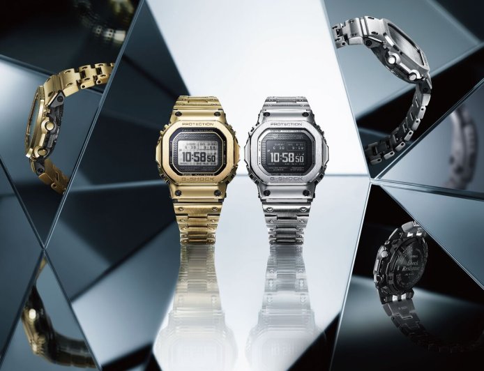 G-SHOCK攜手AI造金屬錶 　全新抗震結構更威