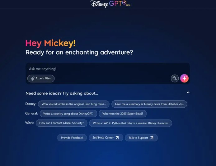 迪士尼内部积极拥抱 AI：员工能用 DisneyGPT，还在开发“贾维斯”智能体