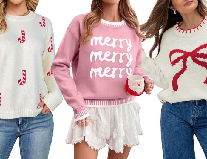 17 Trendy Christmas Sweaters That 'Sleigh' Without Looking Cheesy