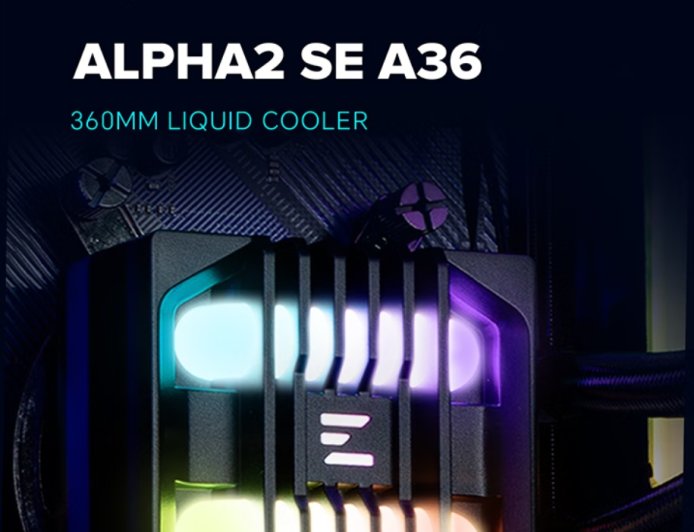 到手价 339 元起：zalman 思民 ALPHA2 SE A36 一体式水冷开售，双管道 ARGB 冷头设计