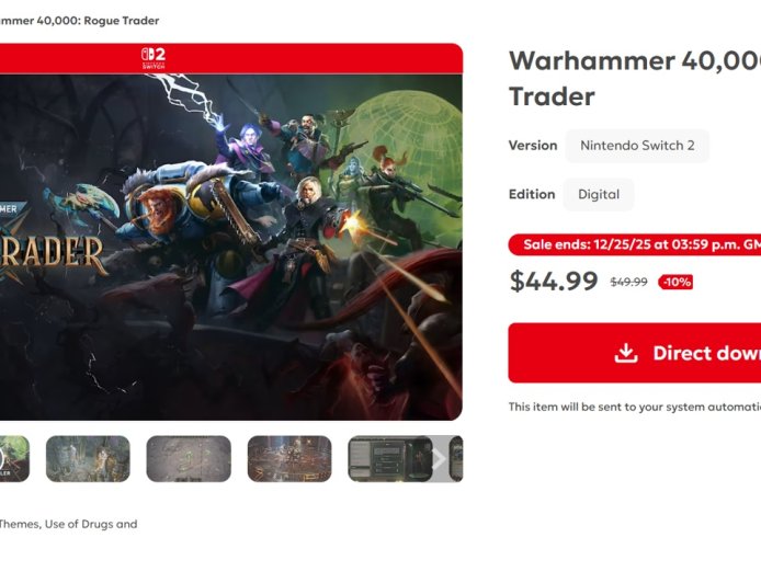 《战锤 40K：行商浪人》游戏正式登陆 Switch 2 平台，支持 6 人模式