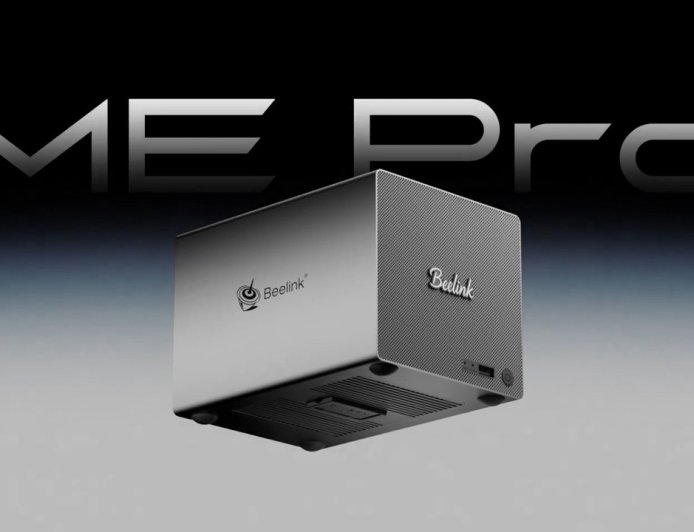 零刻预告“全球最小 NAS”ME Pro：166×121×112 (mm)，双盘位