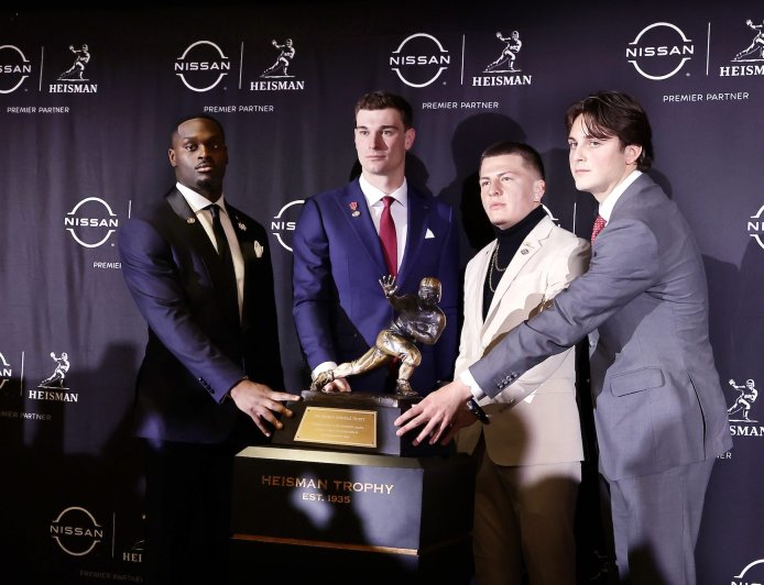 Heisman Finalist Fernando Mendoza Reacts to Viral Interview: ‘Too Much?”