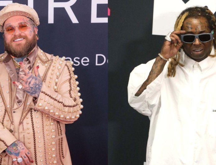 Teddy Swims Reveals Which Iconic Rapper Inspired Him To Get His Eyelids Tattooed