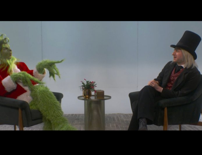 ‘SNL’ Parodies Variety’s Actors on Actors Series With Holiday Characters Edition, Featuring The Grinch, Scrooge and Rudolph