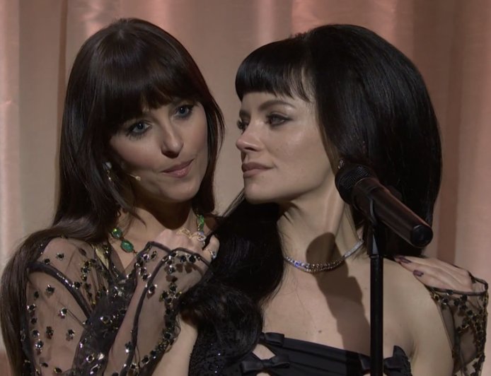 Dakota Johnson Joins Lily Allen to Play ‘Madeline’ on ‘SNL’