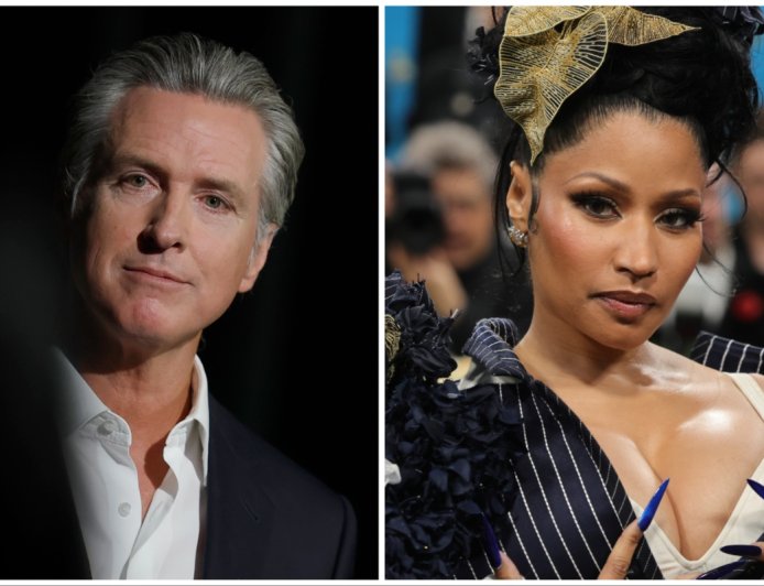 Nicki Minaj Says It’s ‘Impossible’ For Gavin Newsom to Become President in 2028: ‘He Thinks He’s Tom Cruise’