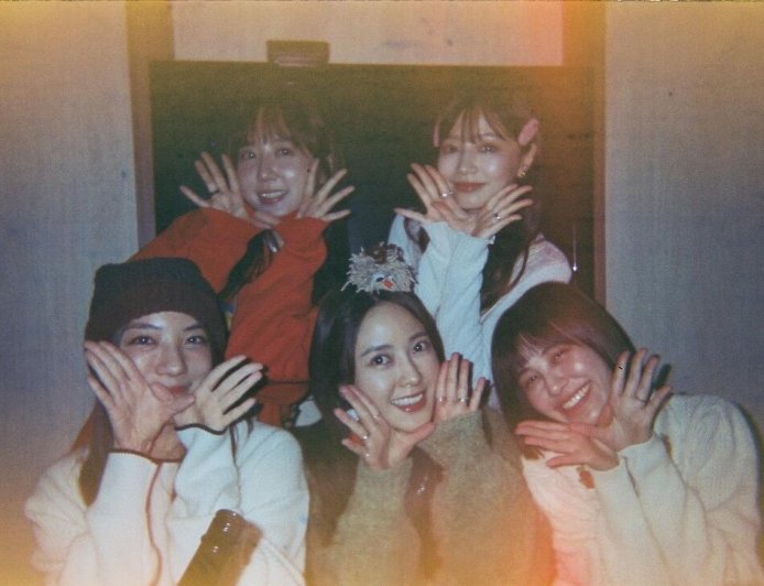 Popu Lady 13週年全員合體！　「5人燦笑合照」勾粉絲陷回憶殺