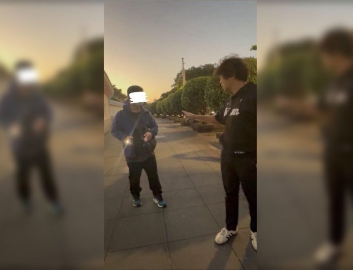 跟蹤沈伯洋父女錄影質問挨告　大叔到案：只是對時政表達看法