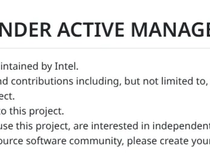英特尔悄然停止维护开源 Gaudi 用户空间驱动代码