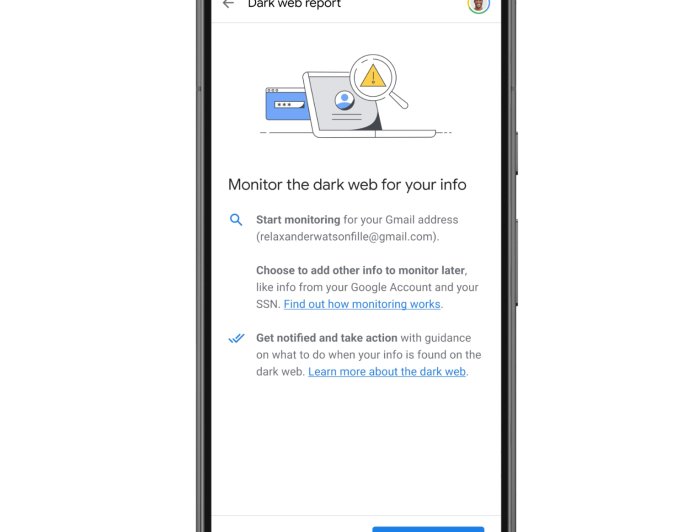Google将停用“暗网报告”功能 明年2月正式下线