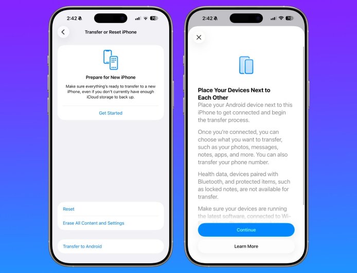 iOS 26.3 新增原生迁移工具：从 iPhone 转投 Android 更容易