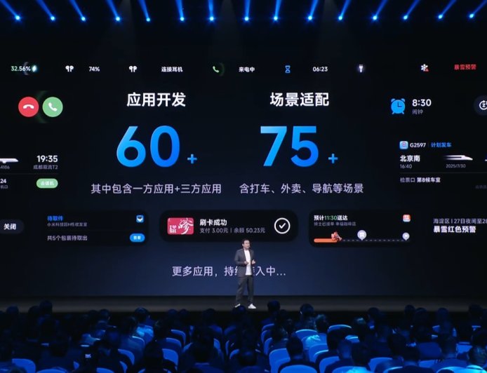 小米澎湃 OS 3 超级岛已支持 60+ 应用，超级小爱“一步直达”支持 100 个常用应用