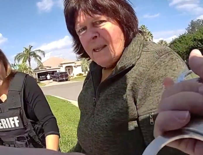 Dramatic bodycam video captures moment suspected kidnapper is arrested after 40 years on the run