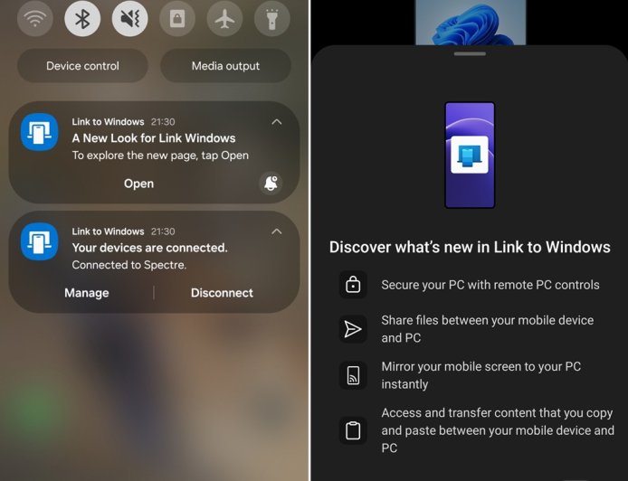 微软生态新拼图：安卓手机可远程锁定 Win11 PC、双向文件极速互传等