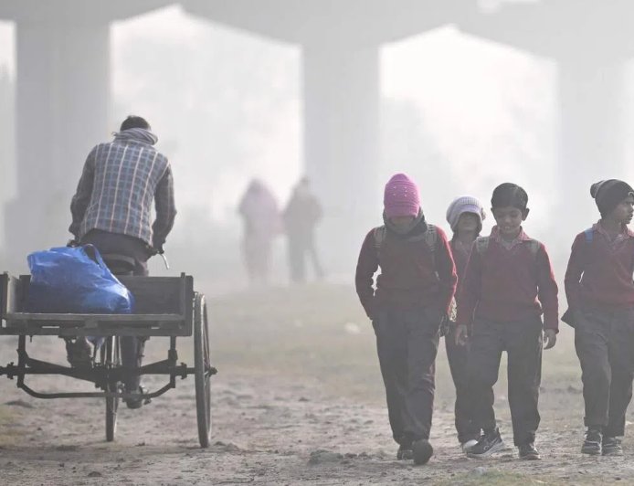 印度首都空气污染问题严重 半数政府和私营企业职员居家办公