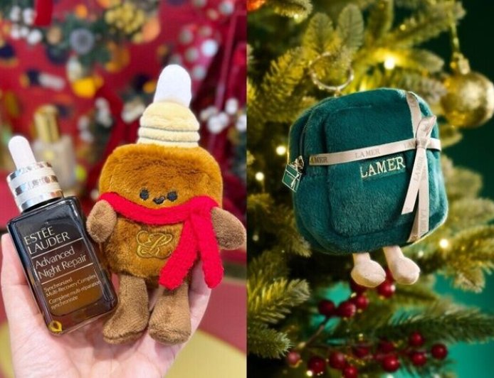 美妝界開始流行出盲盒！肌膚之鑰、海洋拉娜　超療癒娃娃吊飾比萌