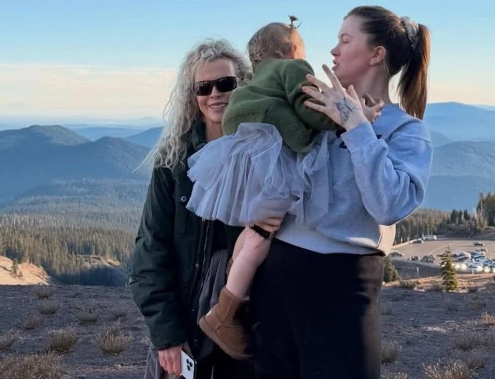 Kim Basinger Makes Rare Appearance on Trip With Daughter and Granddaughter