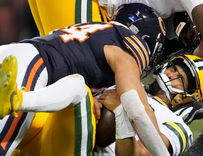 Jordan Love suffers concussion as Packers blow big game to Bears in overtime