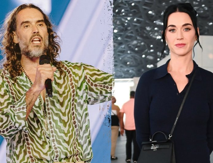 Russell Brand publicly disapproves of ex-wife Katy Perry dating Justin Trudeau at Phoenix event