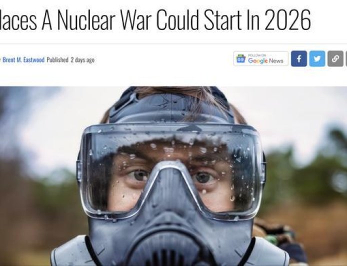 美媒：2026年有5个地方可能爆发核战，其中4个在亚洲