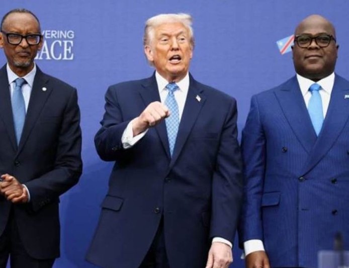 特朗普称赞刚果民主共和国和卢旺达最终敲定和平协议是“世界伟大的一天”