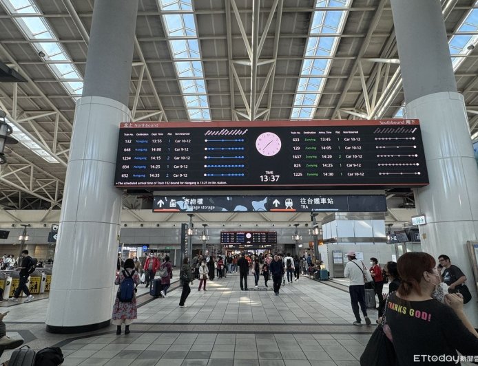 快訊／高鐵列車疑有爆裂物！高鐵144車次左營站突延誤10分鐘發車