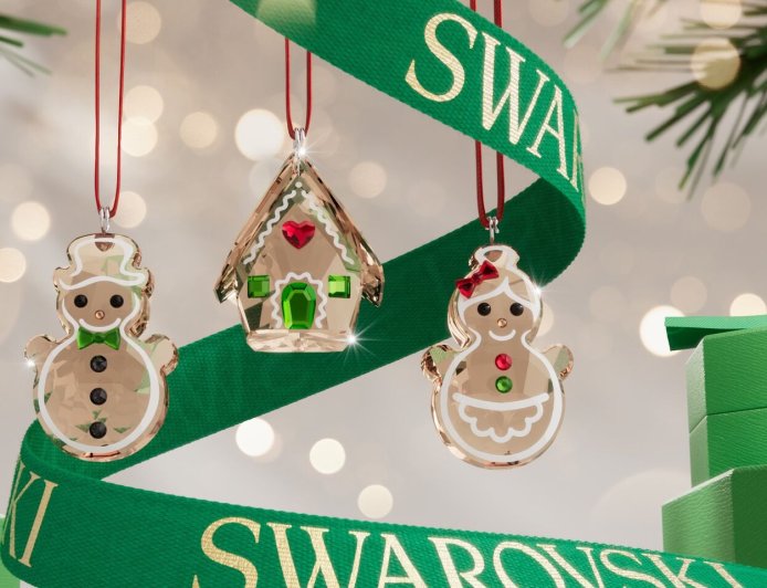 施華洛世奇聖誕掛飾擺件萌翻　年度限定款必收