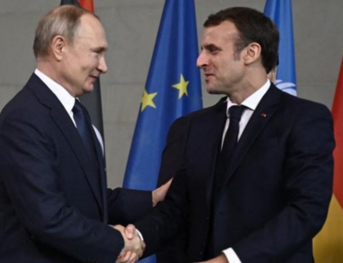 俄称普京愿与马克龙展开对话，法国总统府：欢迎