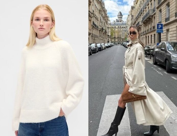 2026年度Pantone色「雲舞白」必收清單　大衣、毛衣到平底鞋一秒高級