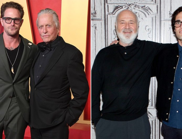 Michael Douglas and Rob Reiner 'talked a lot about' their sons' struggles with addictions