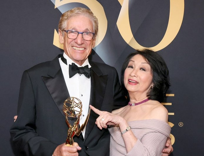 Maury Povich breaks with wife Connie Chung over new CBS News leadership, takes 'wait and see' approach