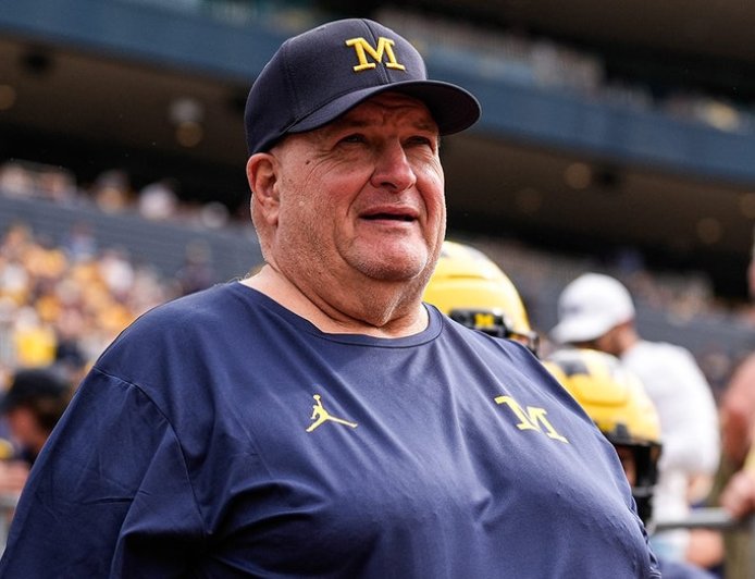 Biff Poggi embraces interim role, says return to sideline 'sparked' desire for Michigan’s top coaching job