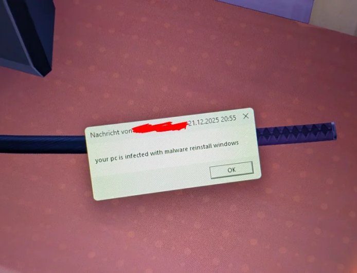 白帽黑客攻破某恶意软件服务器并批量向中毒用户弹出警告 建议用户重装系统