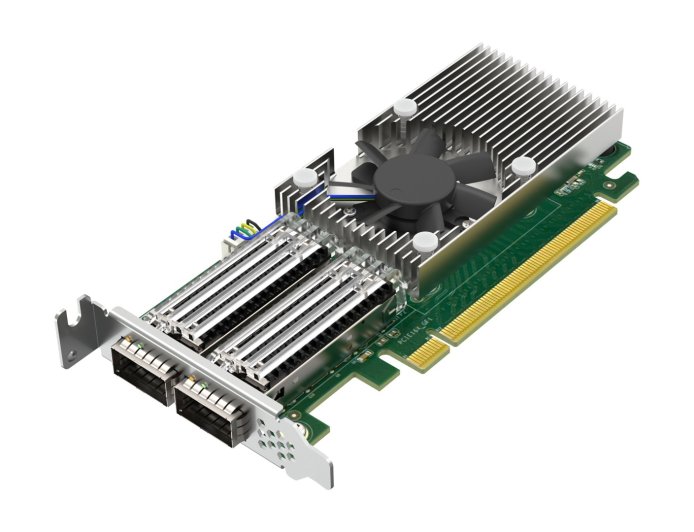 QNAP 威联通推出双口 100GbE 规格 PCIe AIC 有线网卡 QXG-100G2SF-BCM