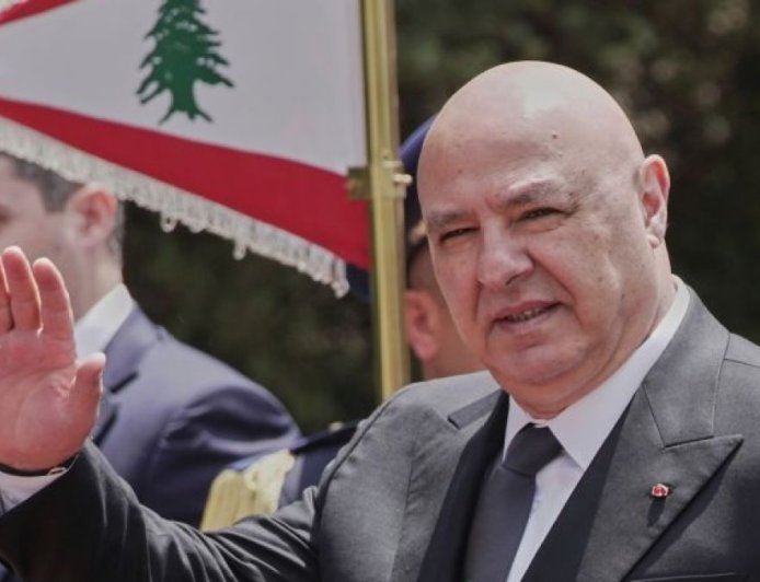 奥恩承诺让黎巴嫩远离战争，以色列袭击赫尔梅尔