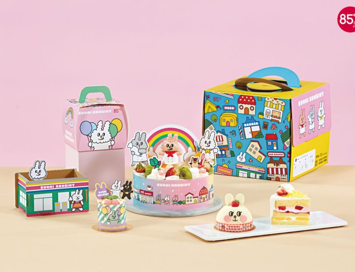 85度C聯名「兔子便利商店」推蛋糕　78元起享受可愛小確幸