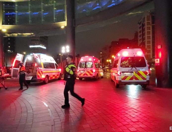 快訊／松山車站前爆衝突！5人爭執互毆「1人傷」　警快打部隊到場