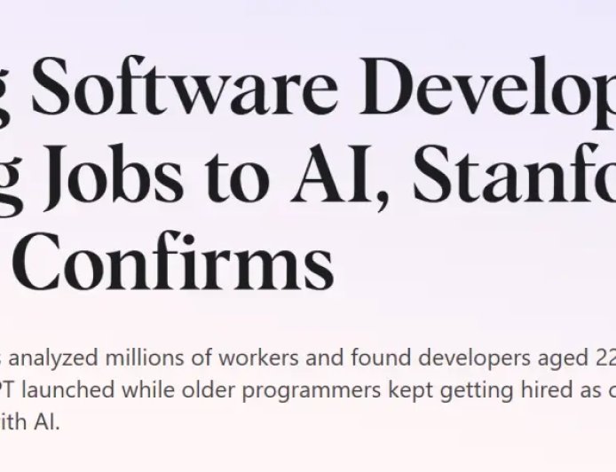 美国码农正被AI“大屠杀” 26届毕业生已无路可走