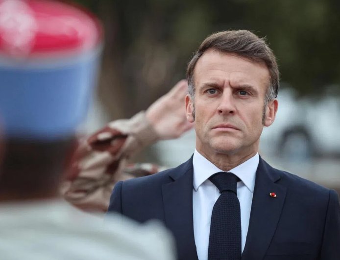 马克龙支持率跌至25% 执政以来最低