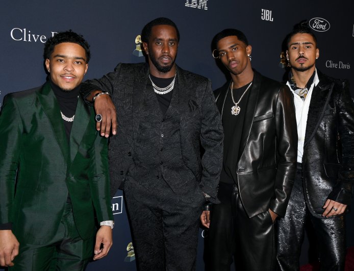 Diddy's Adult Son Justin Visited Him for Christmas in Prison to ‘Talk’