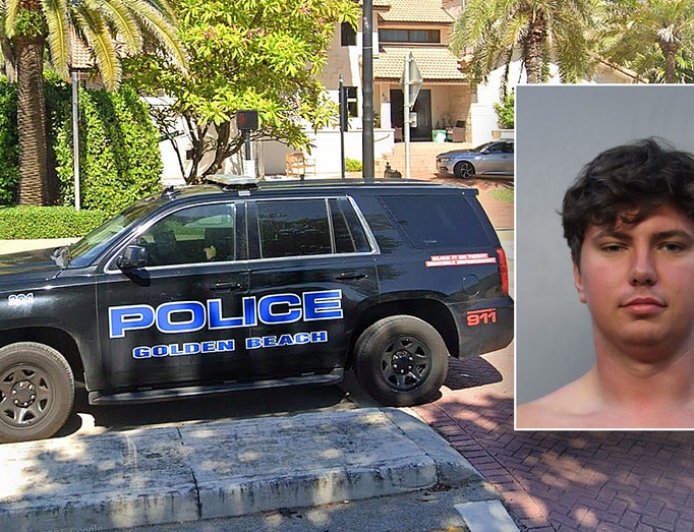 Nude burglar arrested on Christmas night after allegedly breaking into two luxury Florida homes