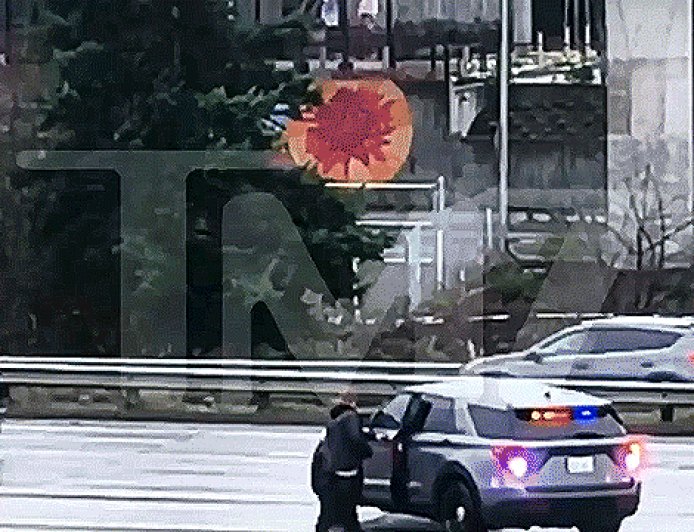 WATCH: Video shows suspect push trooper to ground before stealing patrol cruiser on Christmas Day