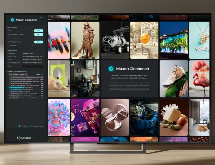 Maxon 发布 Cinebench 2026 跑分软件：支持英伟达 Blackwell / AMD 9000 系 GPU、苹果 M4/M5 芯片