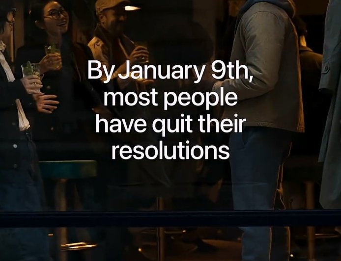 逃离被窝与躺椅：苹果上线 Apple Watch 励志宣传“拒绝半途而废”