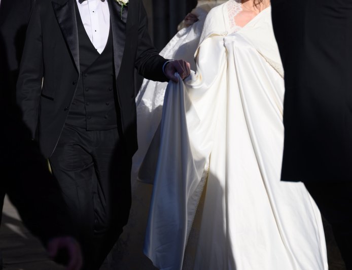 Holly Ramsay's Wedding Dress to Be Unveiled in 'Vogue' After Wearing Cloak