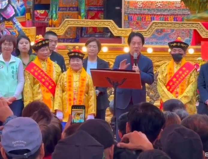 賴清德「祝福謝衣鳯能出線」　盼鄉親支持民進黨陳素月