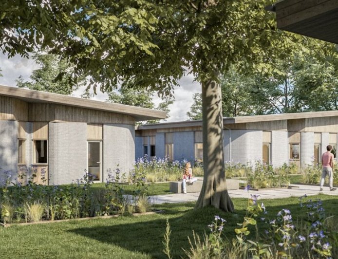 LIFE經典／5天蓋好一棟學生宿舍　丹麥3D列印屋把家種進森林裡